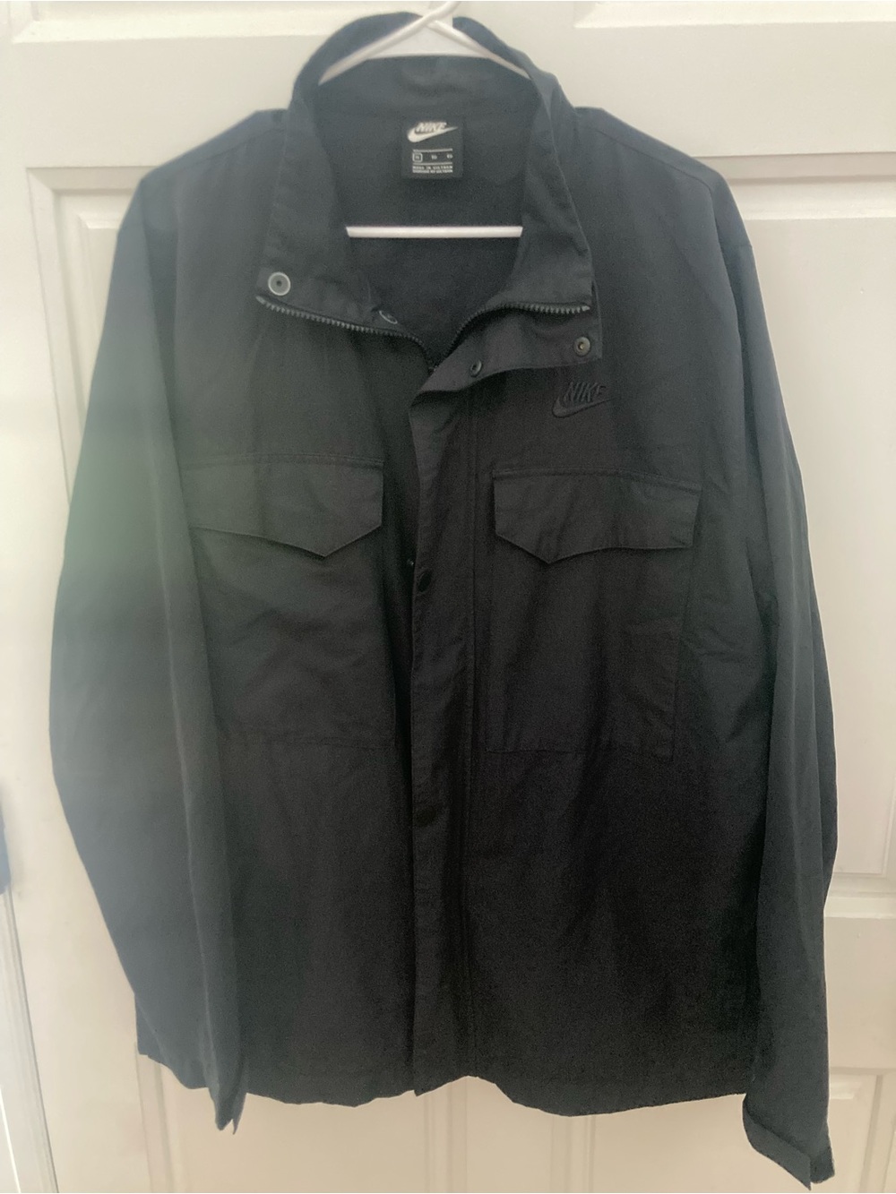 Nike Men's M65 Black Military Field Jacket